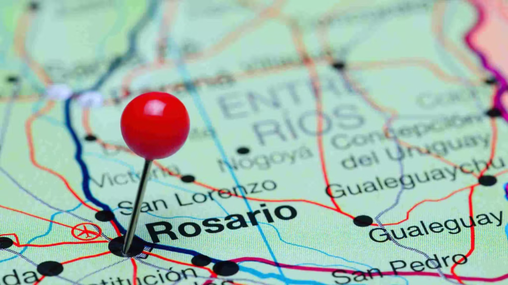 Mapa de Rosario